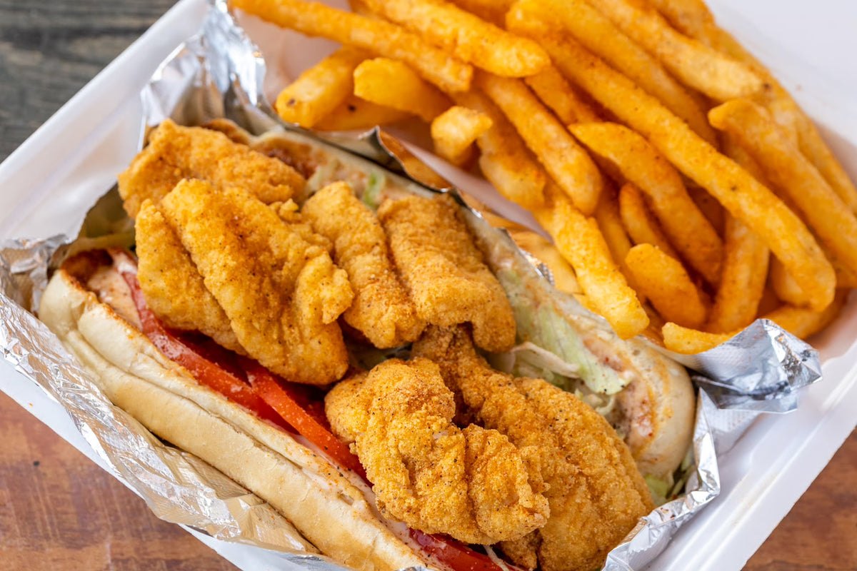 Fried Catfish Poboy